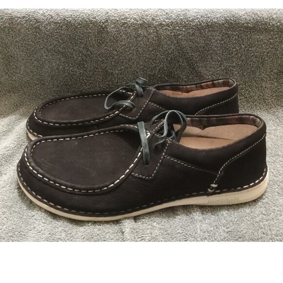 NWOT Men\'s  Birkenstock Pasadena Mocca Suede Lace Up Flats - Size 11(44) / Black main image 6